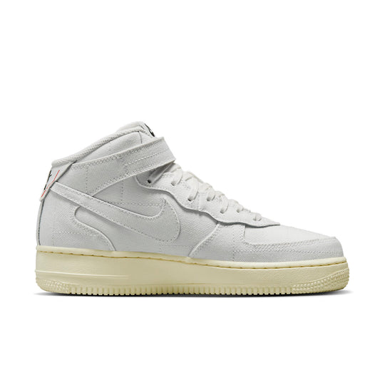 (WMNS) Nike Air Force 1 '07 Mid 'White Canvas' DZ4866-121