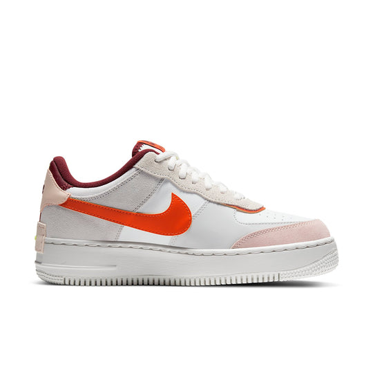 (WMNS) Nike Air Force 1 Shadow 'Team Red Orange Pearl' CU8591-600