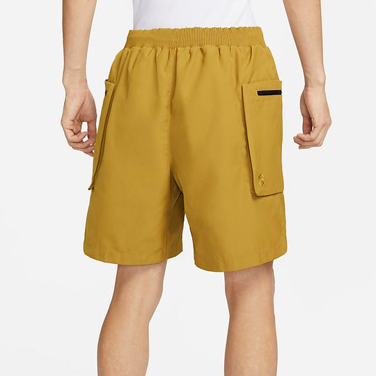 Nike NSW Tech Pack Woven Utility Shorts 'Mustard Yellow' FB7529-716