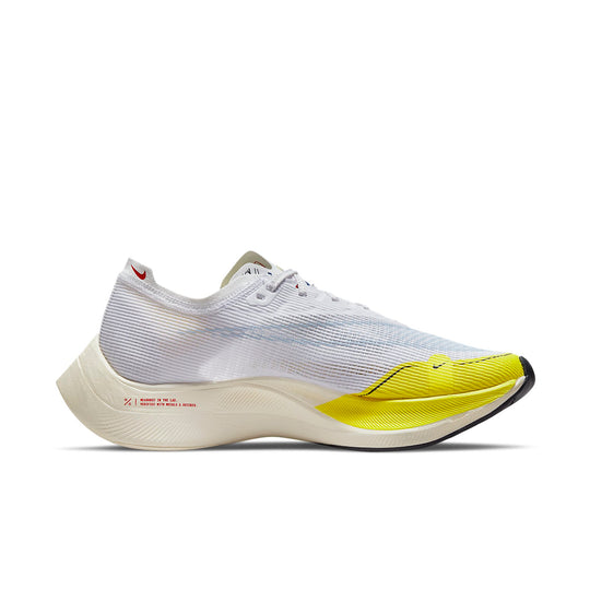 (WMNS) Nike ZoomX Vaporfly NEXT% 2 'White Yellow Strike' DM9056-100