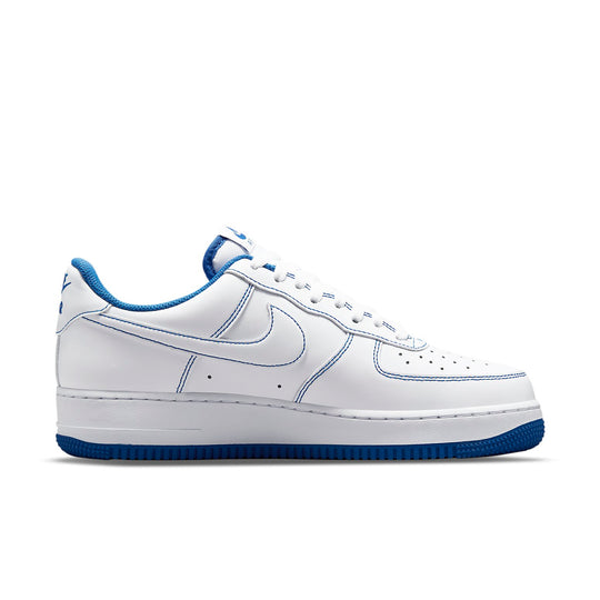 Nike Air Force 1 '07 'Contrast Stitch - White Game Royal' CV1724-101