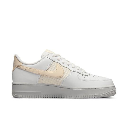 (WMNS) Nike Air Force 1 '07 ESS 'Cross Stitch - White Fossil' DJ9945-100