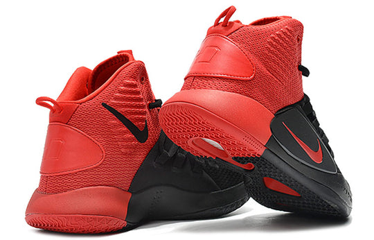 Nike hyperdunk x black red best sale