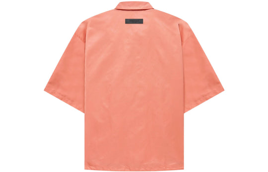 Fear of God Essentials FW22 Nylon Shirt 'Coral' FOG-FW22-34