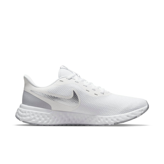 (WMNS) Nike Revolution 5 'White Pure Platinum' BQ3207-100