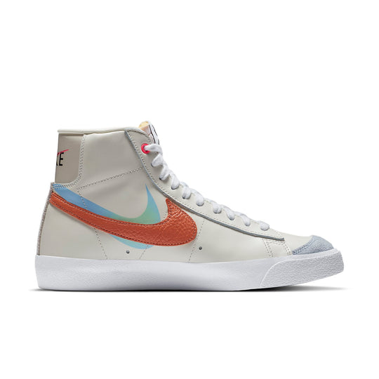 (WMNS) Nike Blazer Mid '77 'Cream Red Blue' DC0707-164