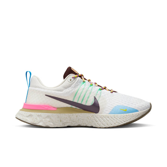 Nike React Infinity Run Flyknit 3 'Sail Pinksicle Earth' FJ7068-120