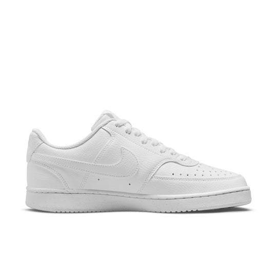 (WMNS) Nike Court Vision Low Next Nature 'Triple White' DH3158-100