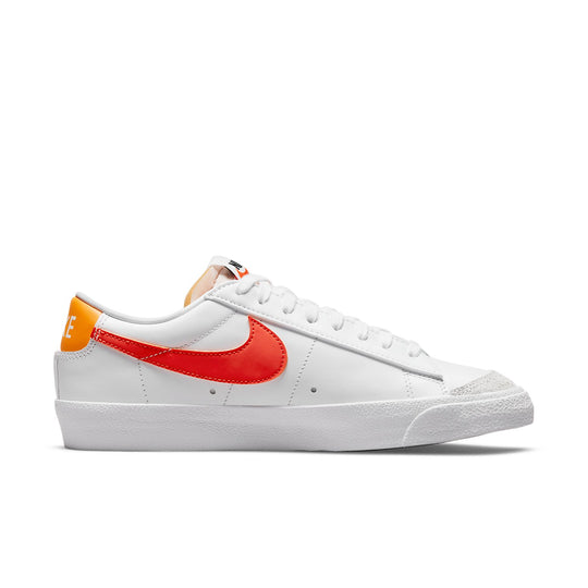 (WMNS) Nike Blazer Low '77 'White Orange' DC4769-105