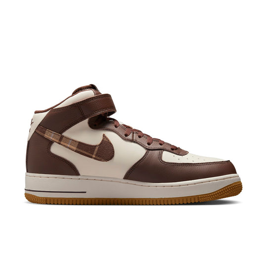 Nike Air Force 1 Mid 'Brown Plaid' DV0792-100