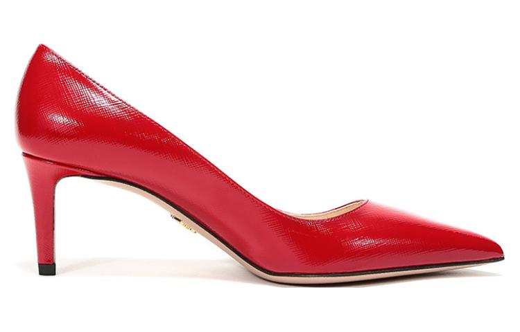 (WMNS) PRADA Pointed Saffiano Leather Heels 'Red' 1I834I_3A9S_F0011_F_065