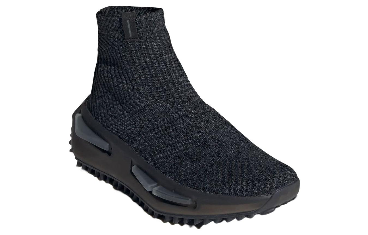 (WMNS) adidas originals NMD_S1 Sock 'Black Carbon' ID4265