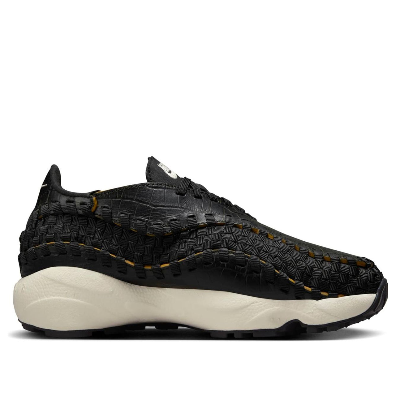 (WMNS) Nike Air Footscape Woven 'Black Croc' FQ8129-010