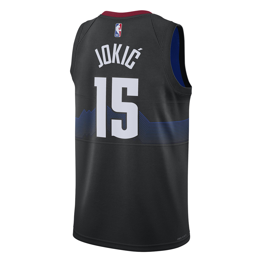 Nike NBA Nikola Jokic Denver Nuggets 2023/24 City Edition Swingman Jersey #15 DX8500-011