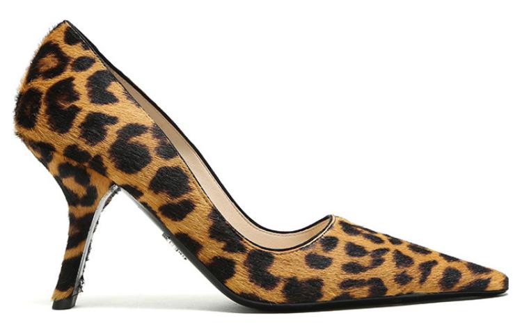 (WMNS) PRADA Satin Pumps 'Leopard' 1I718L_F9C_F0151_F_090