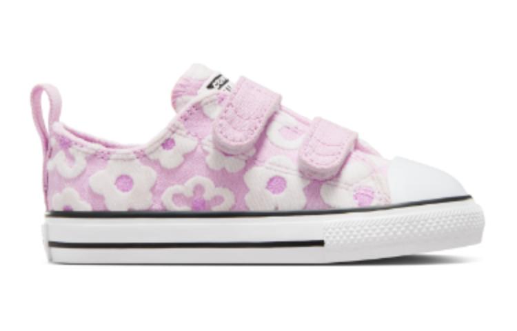 (TD) Converse Chuck Taylor All Star Blossoms Easy On Low Top 'Lilac' A09079C