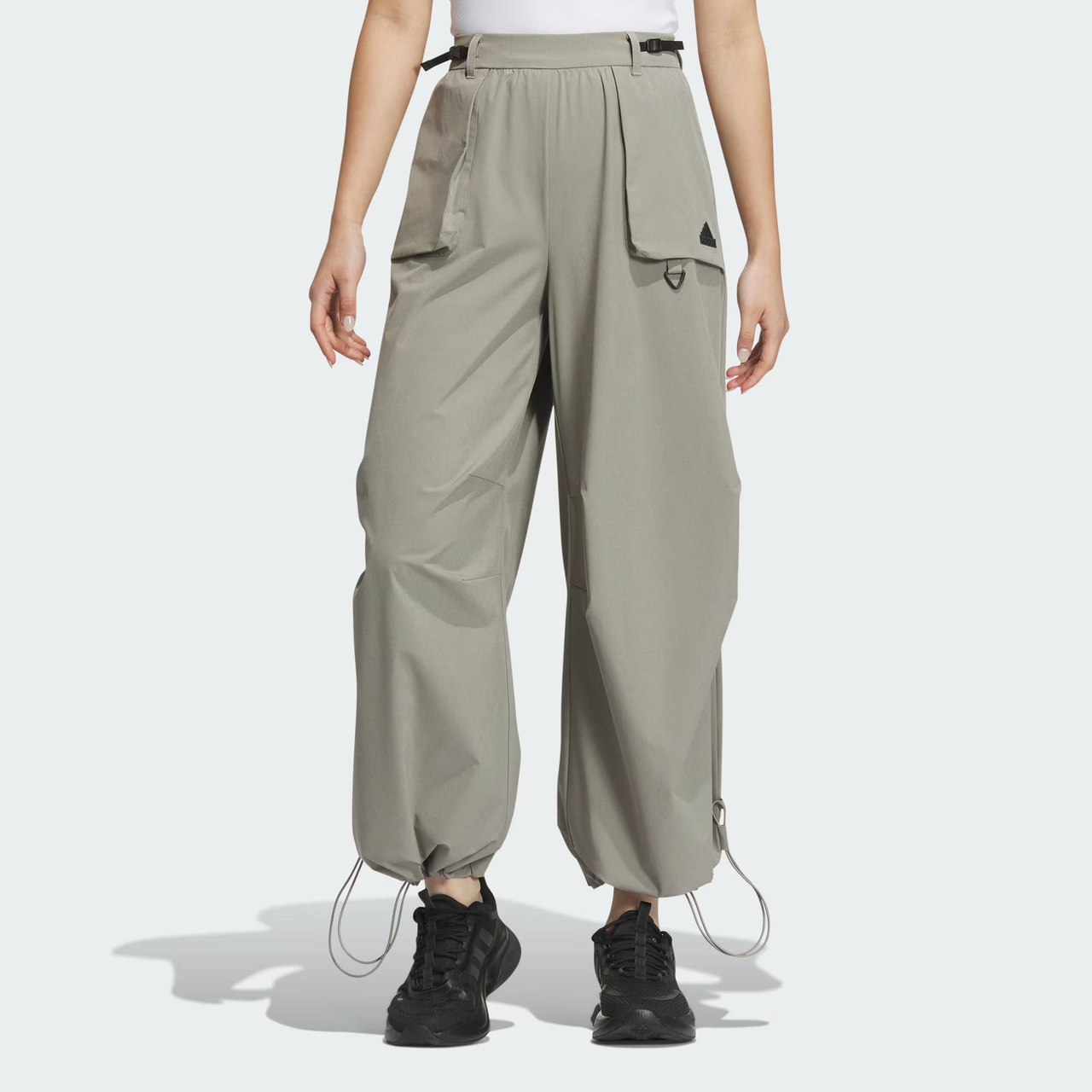 (WMNS) adidas City Escape Tracksuit Bottoms Asia Sizing 'Grey' JE8584