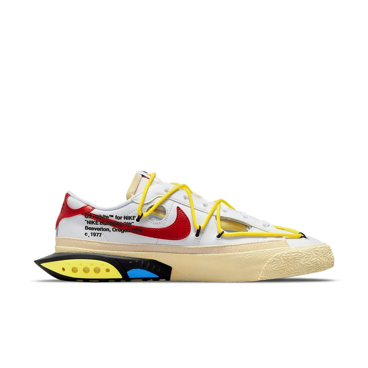 Nike x Off-White Blazer Low 'White University Red' DH7863-100