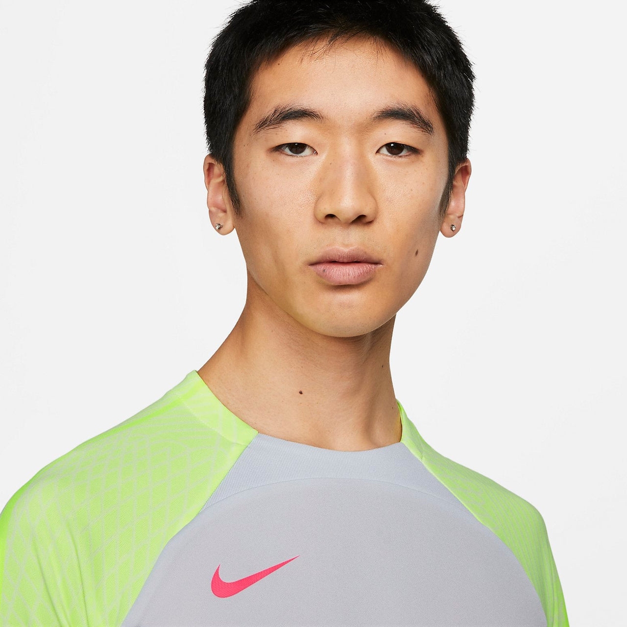 Nike Dri-FIT Strike Short-Sleeve Football T-Shirt 'Grey Green' DV9238-043