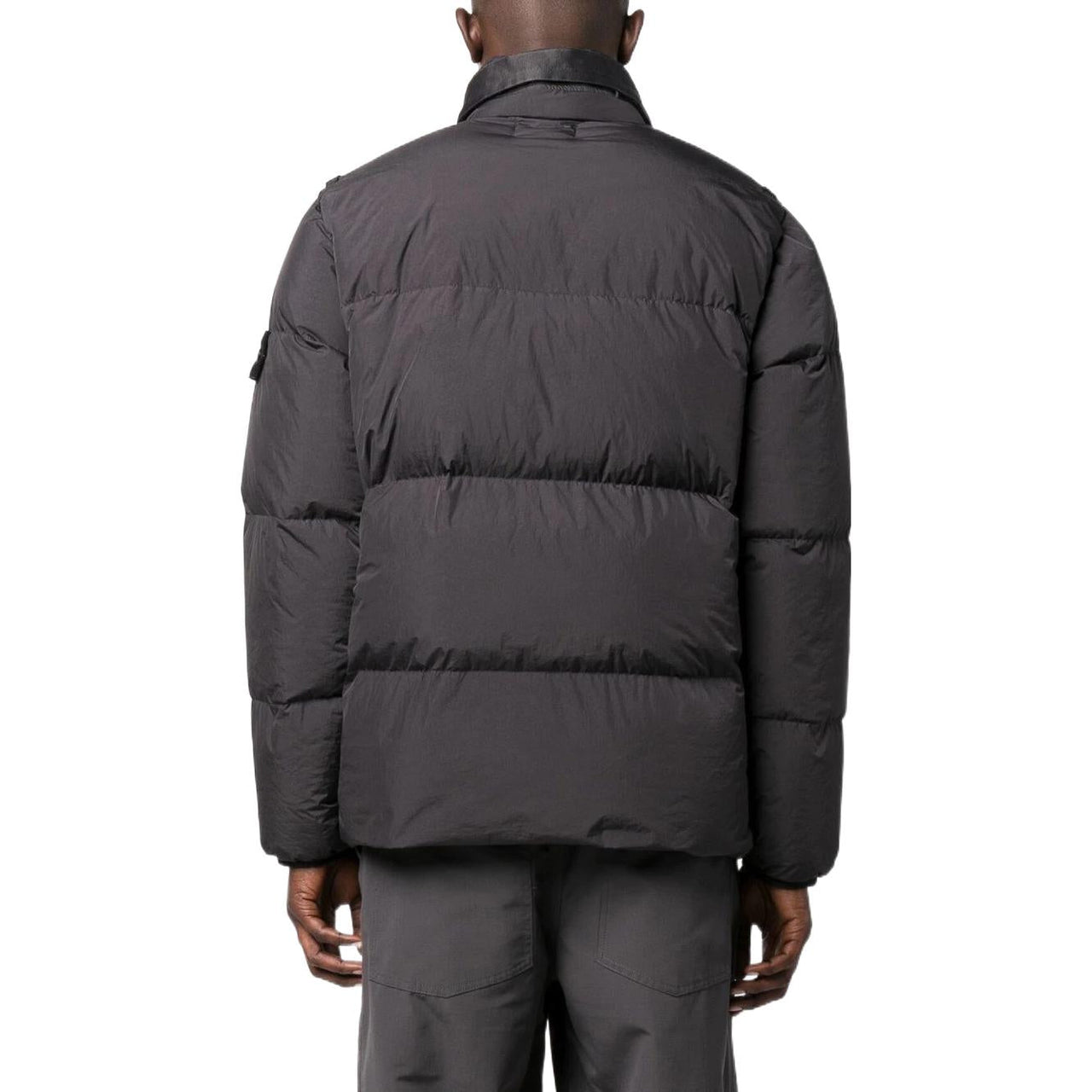STONE ISLAND Crinkle Reps Down Jacket 'Black' 771540123-V0065