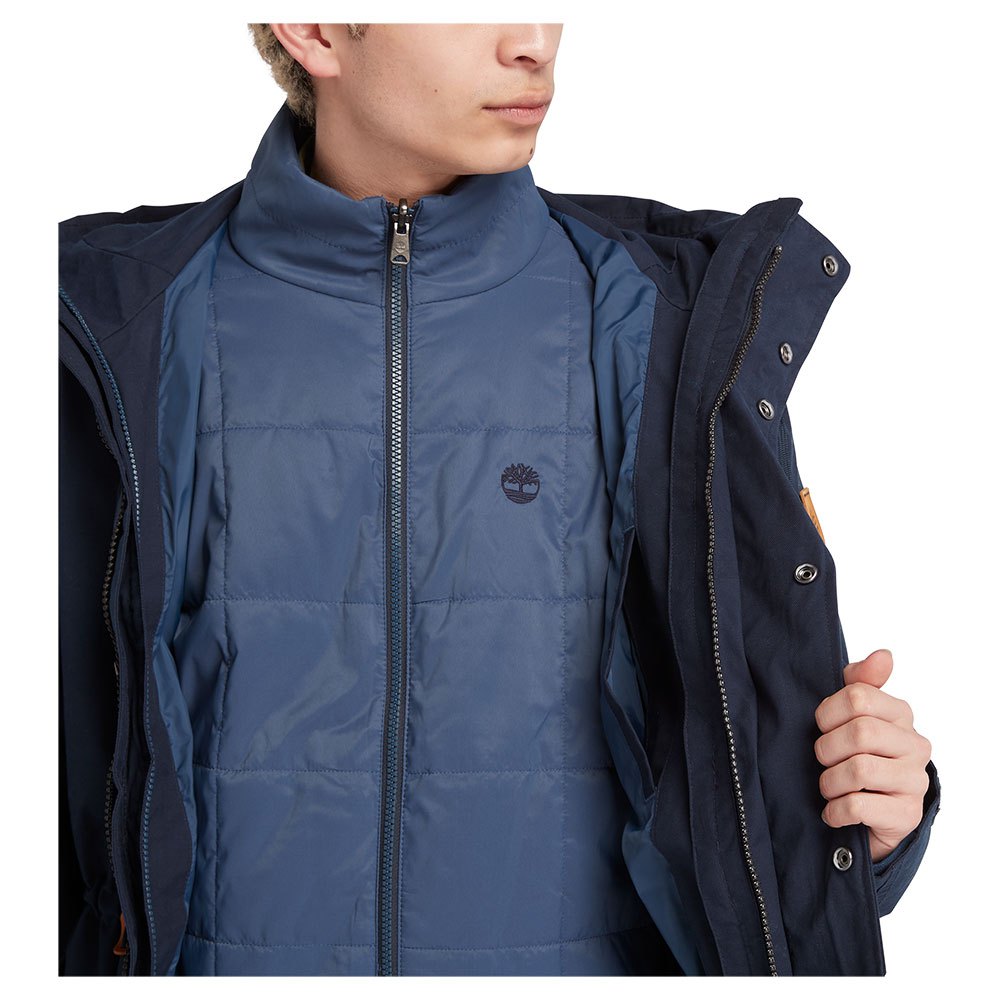Timberland Snowdon Peak Fishtail Parka Jacket 'Navy' A6FYH-433
