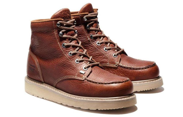 Timberland Pro Barstow 6 Inch Wedge Work Boots 'Brown' 89647214