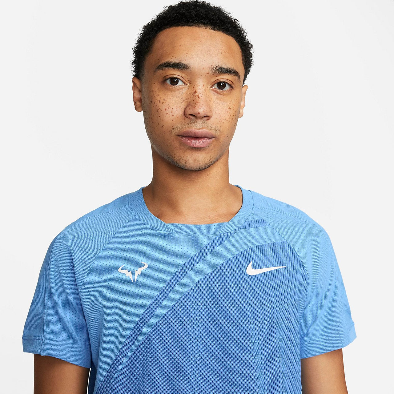Nike Dri-Fit RAFA Short-sleeve Tennis T-Shirts 'Blue' DV2878-412