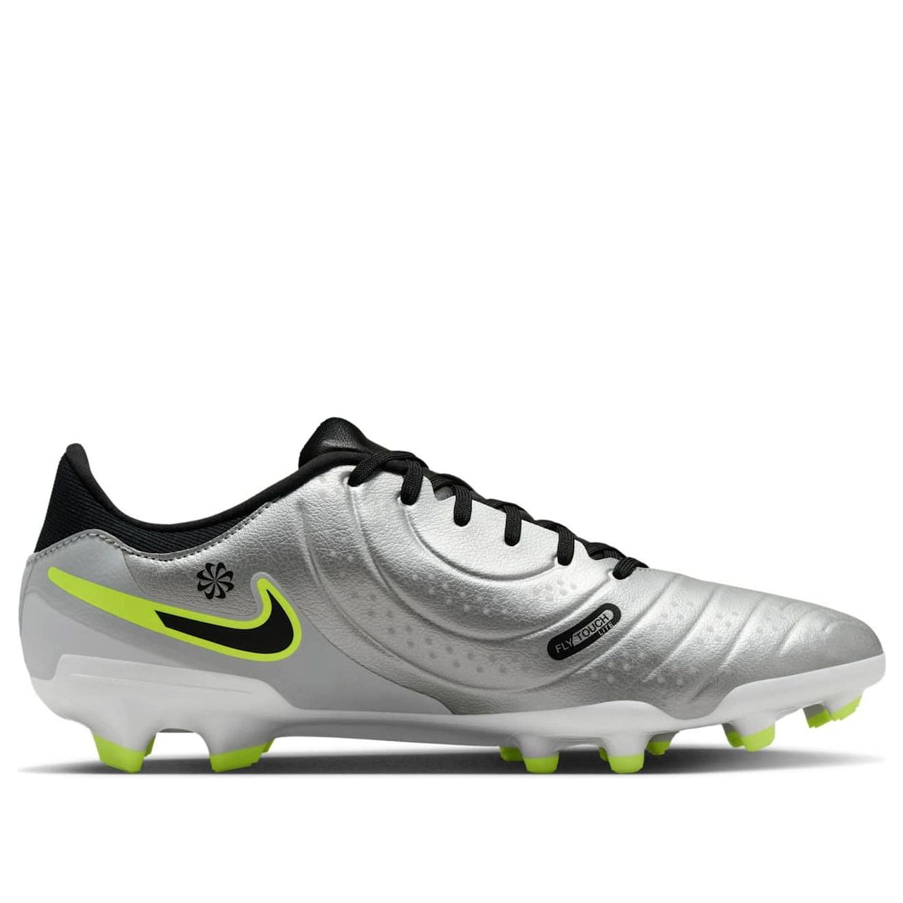 Nike Tiempo Legend 10 Academy MG 'Metallic Silver Volt' DV4337-001