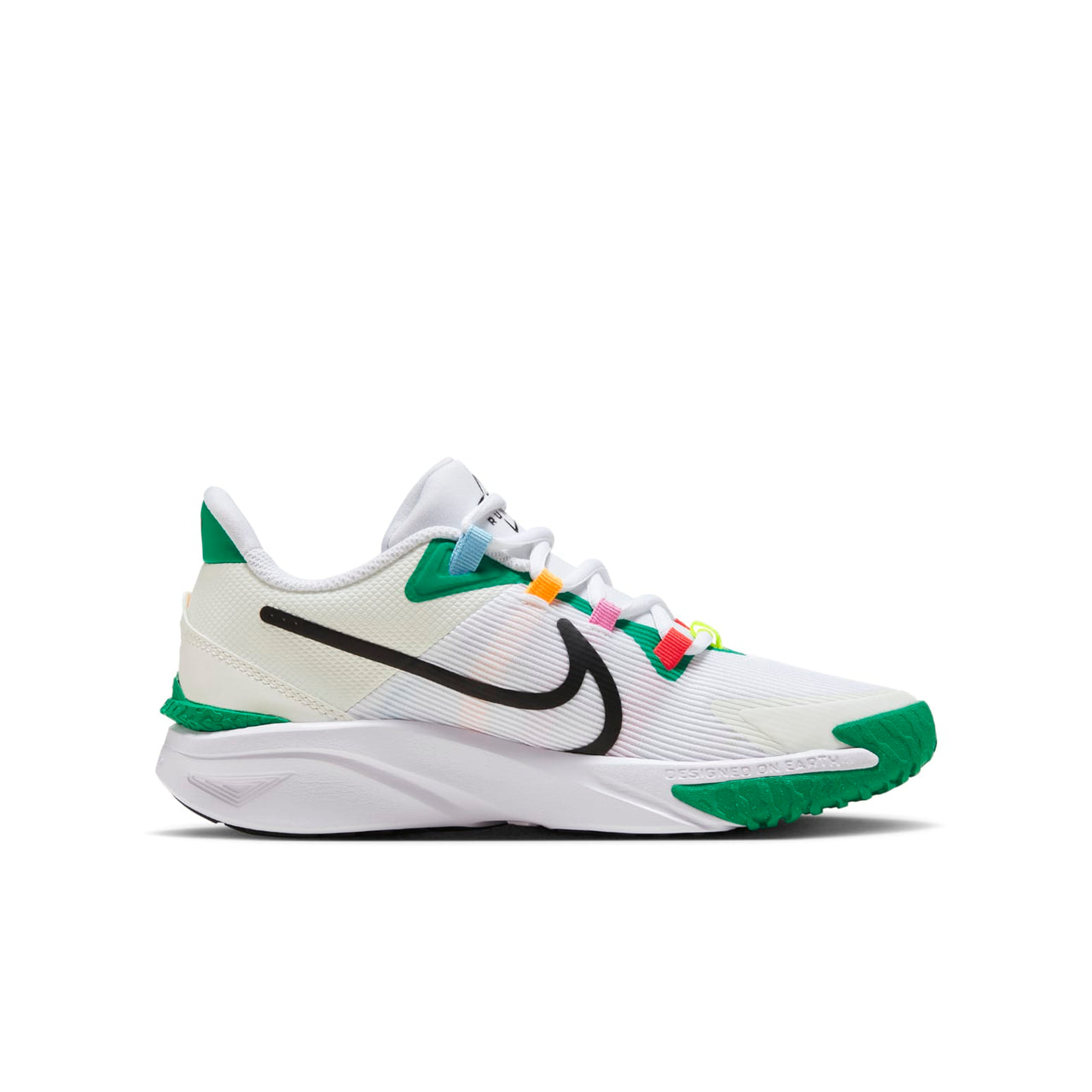 (GS) Nike Star Runner 4 Next Nature 'White Green Black' HM5636-101