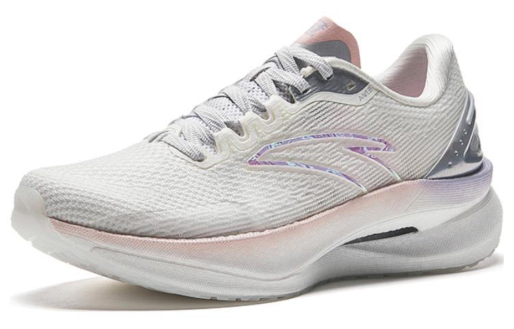 (WMNS) ANTA Running Series Sneakers 'White Pink Silver' 122335580S-5