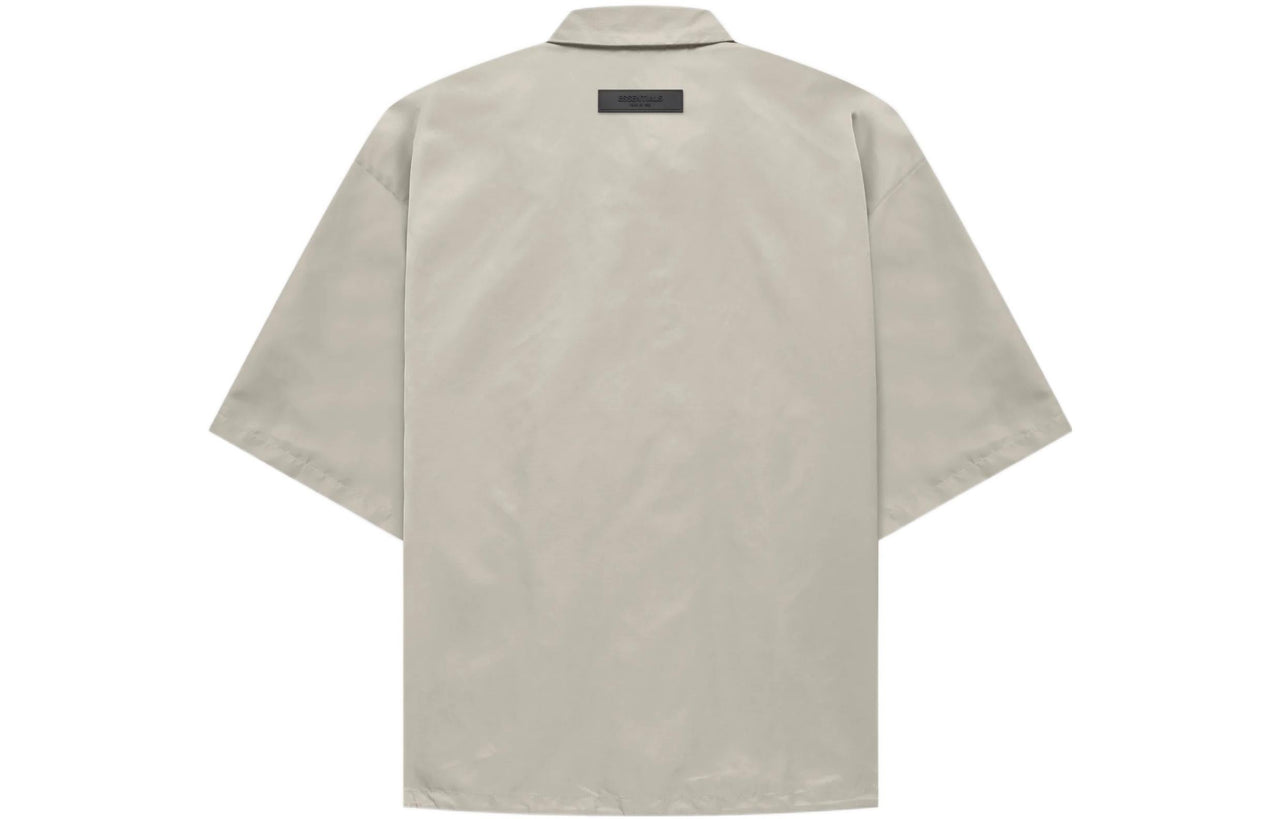 Fear of God Essentials FW22 Ss Nylon Shirt 'Smoke' FOG-FW22-741