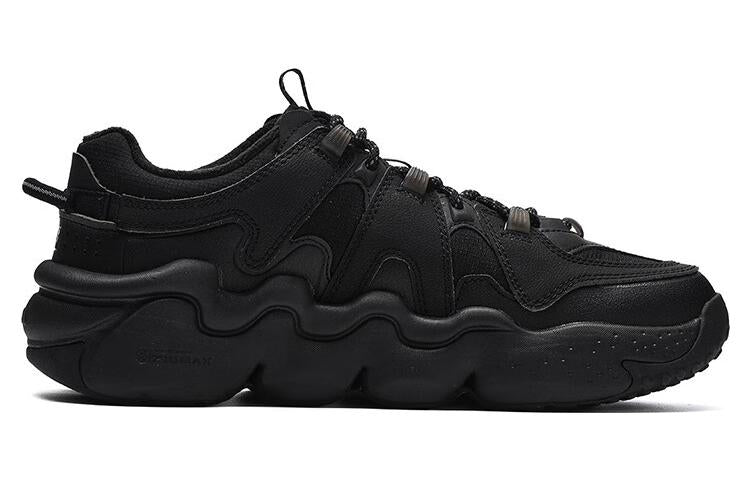 FILA Panini Low Retro Basketball Sneakers 'Black' F12M242127FBK