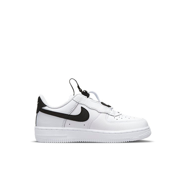 (PS) Nike Force 1 Toggle 'White Black' CU5287-104