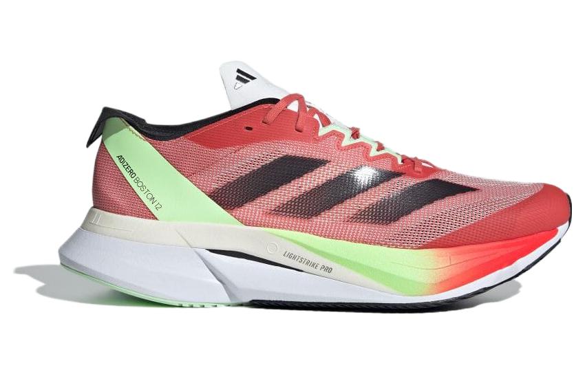 adidas Adizero Boston 12 'Red Neon Yellow' IG3329