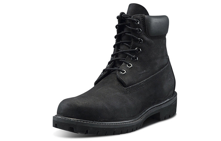 Timberland Icon 6' Premium Narrow Fit Boots 'Black Nubuck' 10073W