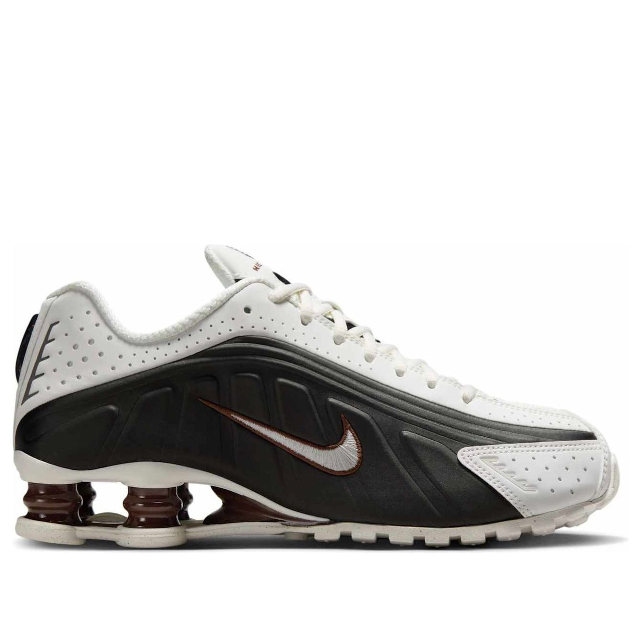 (WMNS) Nike Shox R4 'Sail Black Fauna Brown' AR3565-104