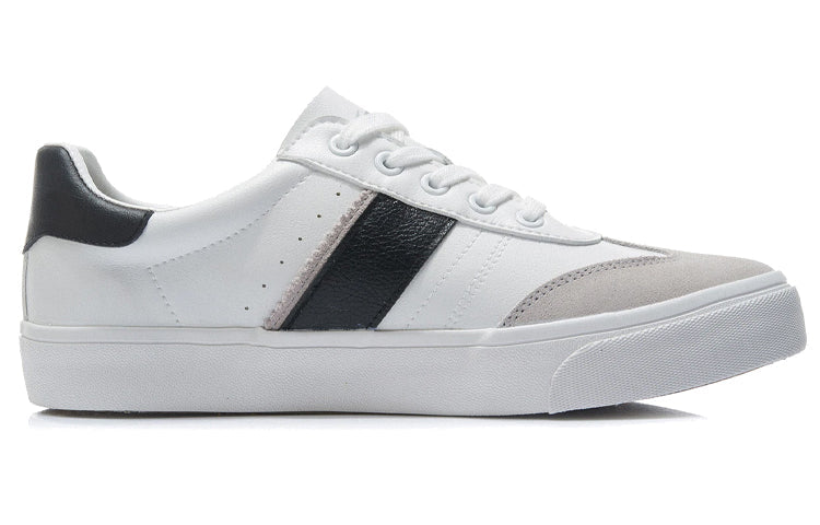 Li-Ning Vulc Lite Low 'White Black' AGCR339-2