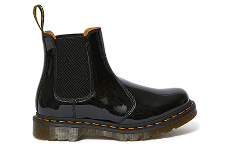 (WMNS) Dr. Martens 2976 Patent Leather Chelsea Boots 'Black' 25278001