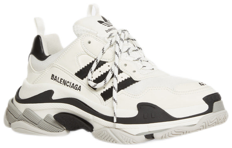 (WMNS) Balenciaga Triple S Sneaker x Adidas 'White' 710020W2ZB19112