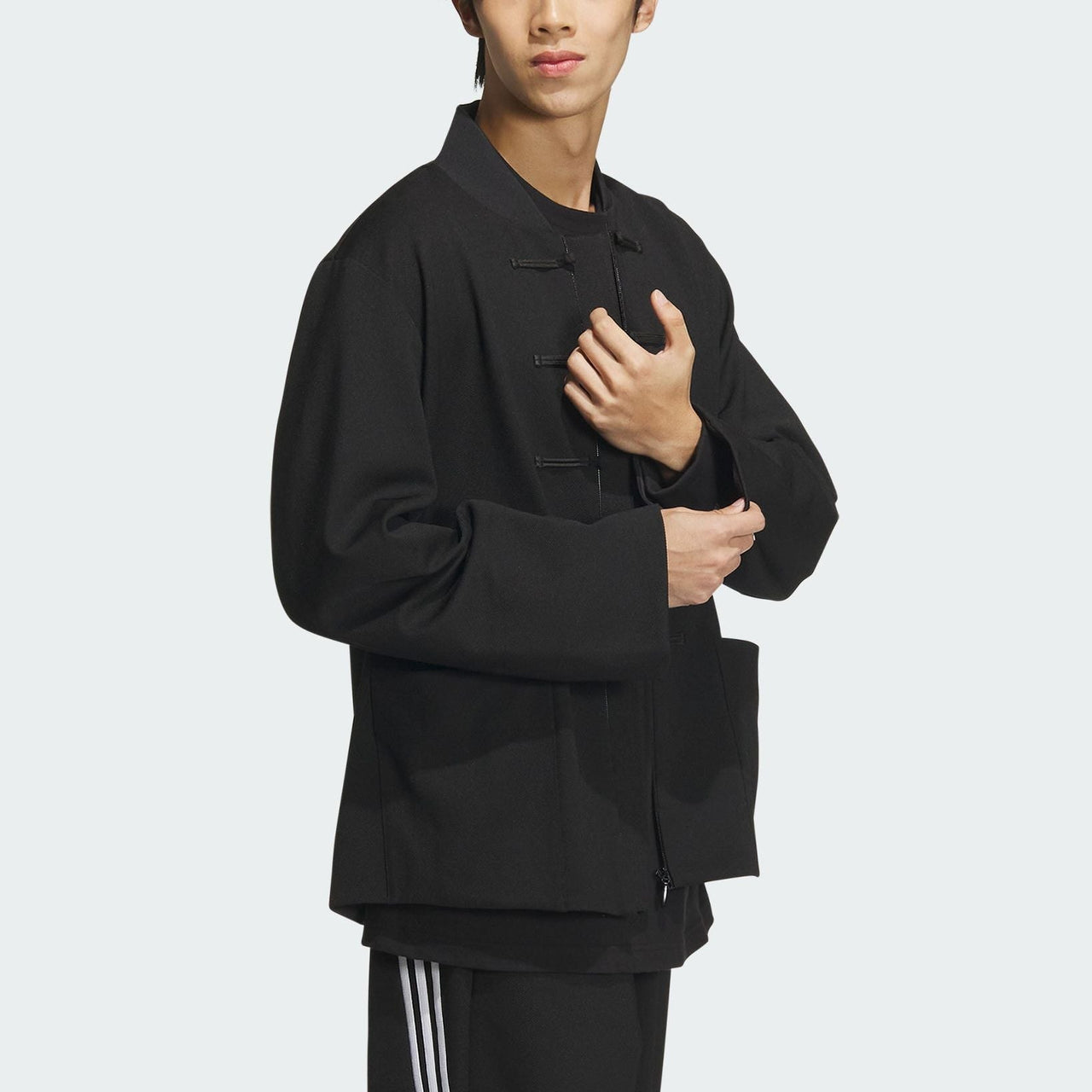 adidas x Samuel Gui Yang Knit Jacket Asia Sizing 'Black' JE1117