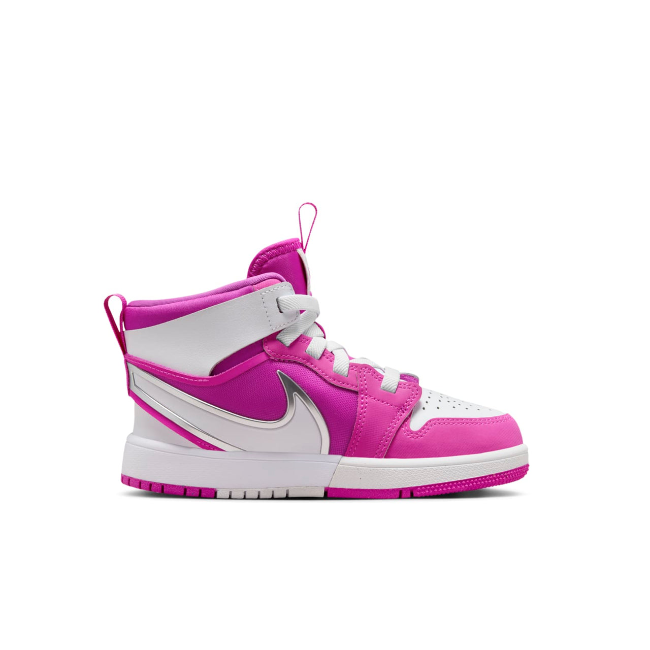 (PS) Air Jordan 1 Mid RM EasyOn 'Fire Pink White' FQ1282-601