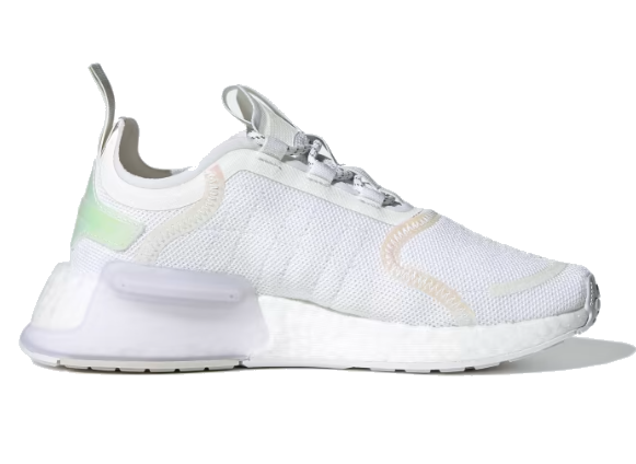(GS) adidas originals NMD_V3 'White Iridescent' GX5698