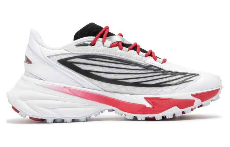 (WMNS) PUMA Spirex Motogame Sneakers 'White Red Silver Mist' 397272-01