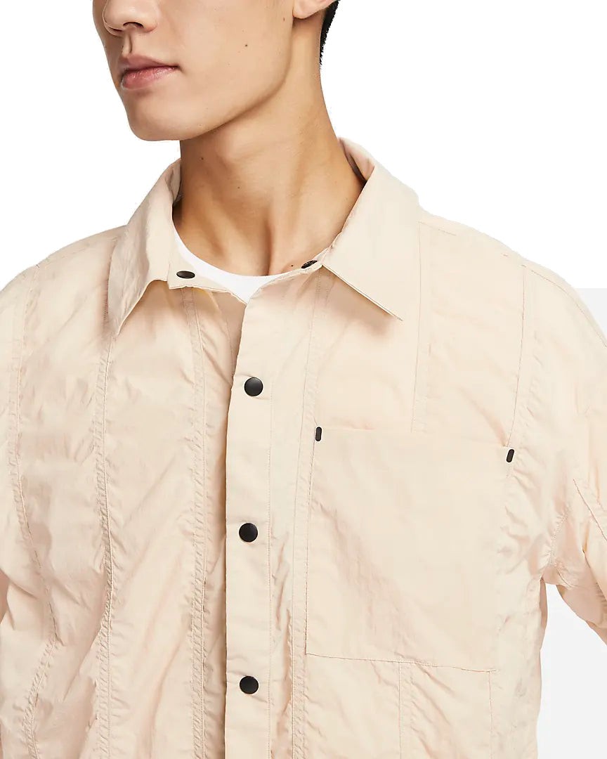 Nike Sportswear Tech Pack Woven Long-Sleeve Top 'Beige' FB7364-126