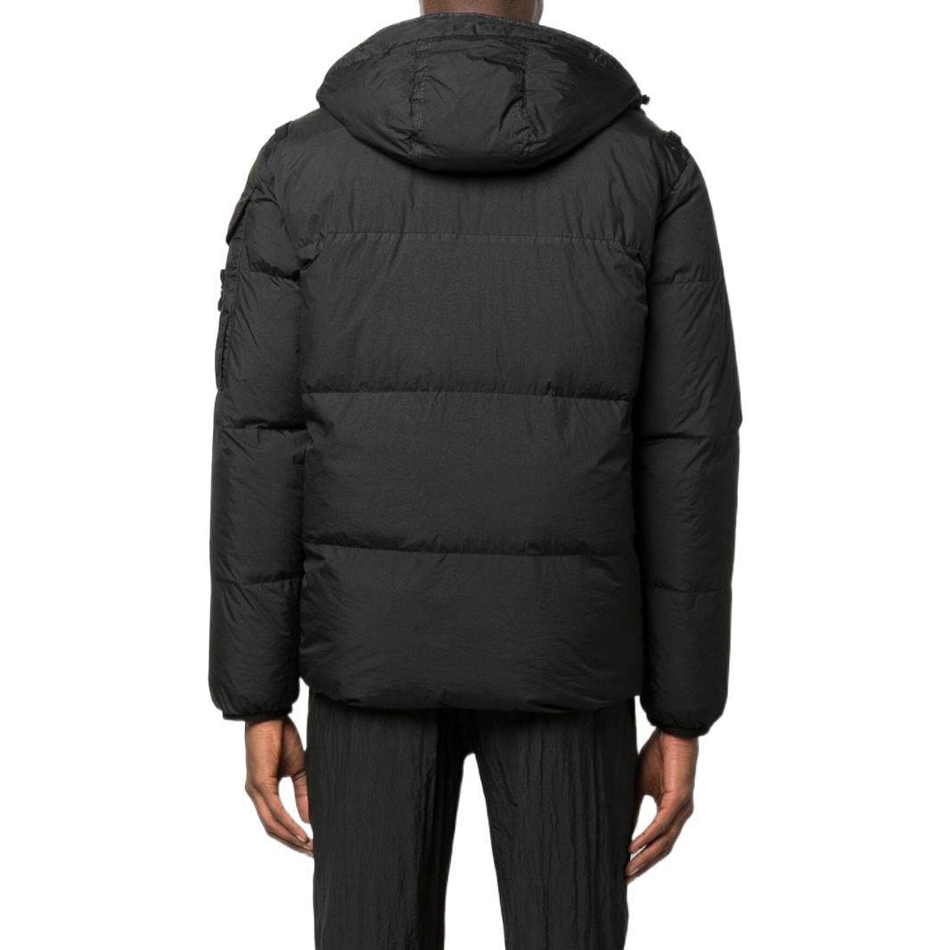 STONE ISLAND Crinkle Reps Down Jacket 'Black' 771540223-V0029
