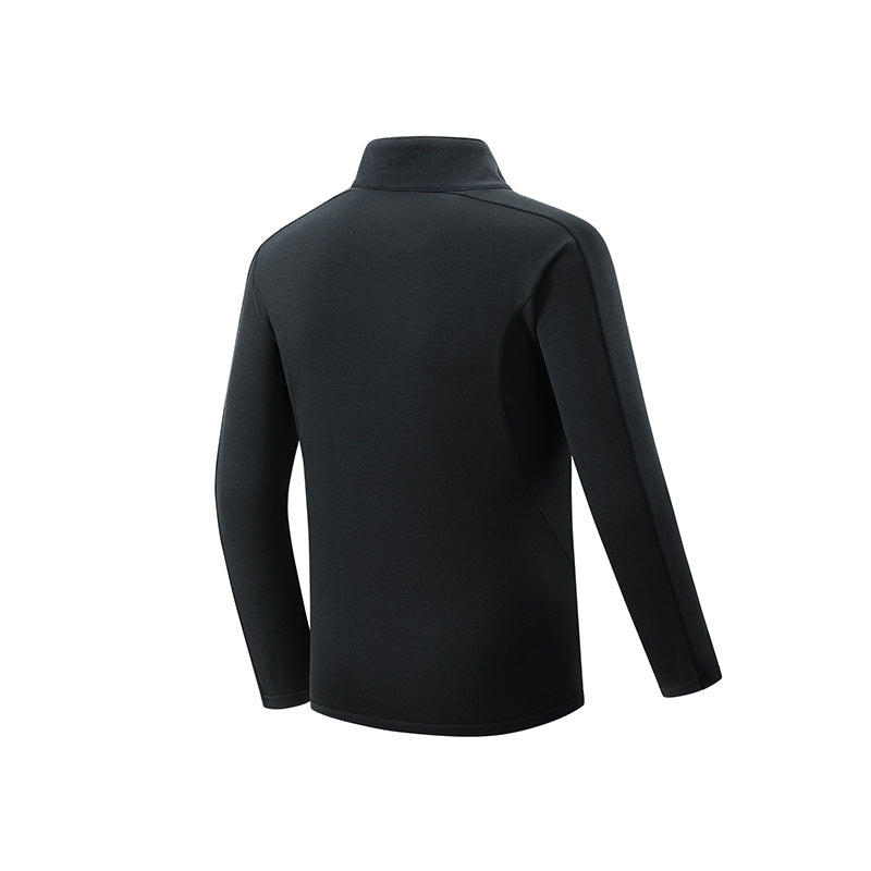 Mizuno Hybrid Long Sleeve T-Shirt 'Black' A2CA3501