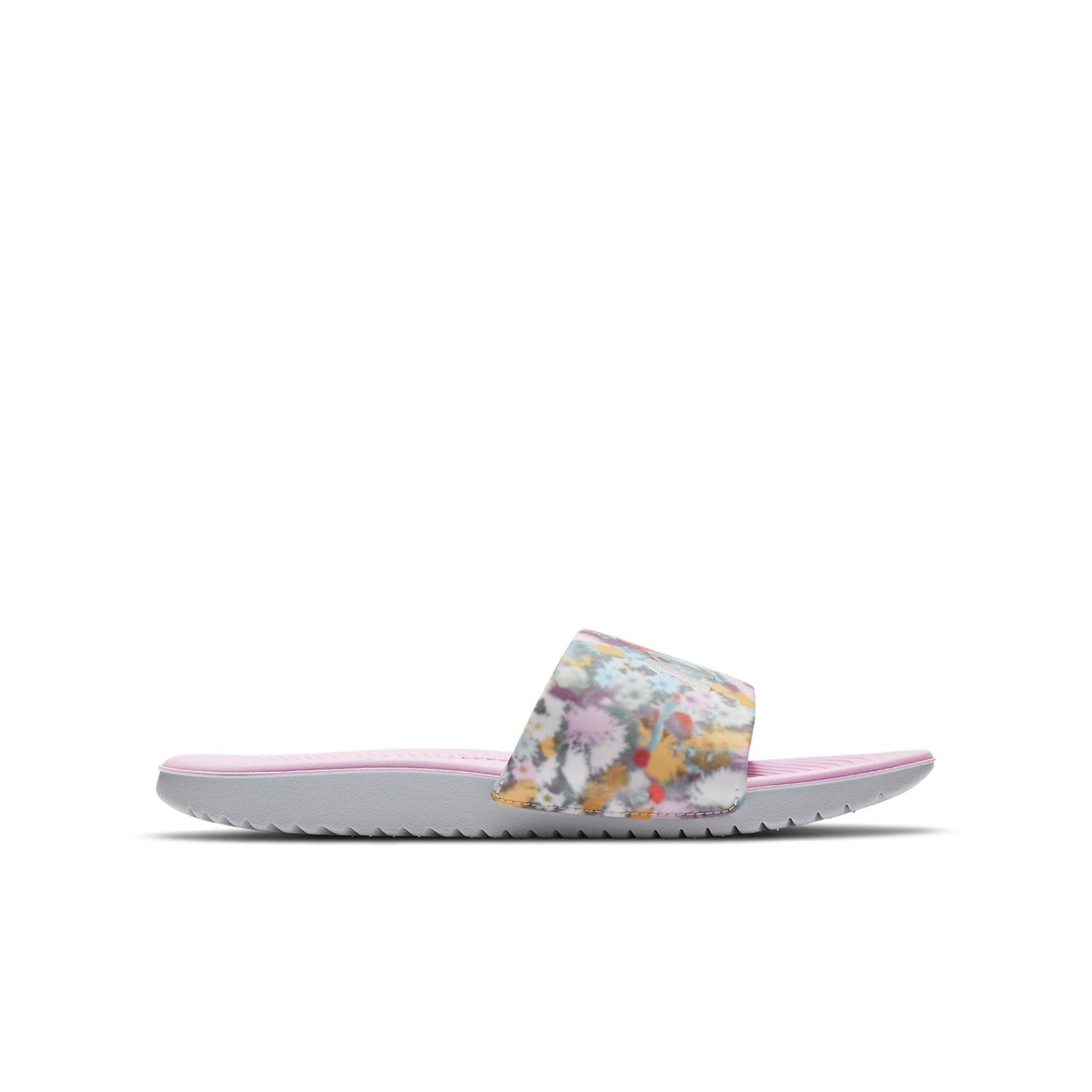 (GS) Nike Kawa Street Style Girl Sandals 'White Pink' CN8623-001