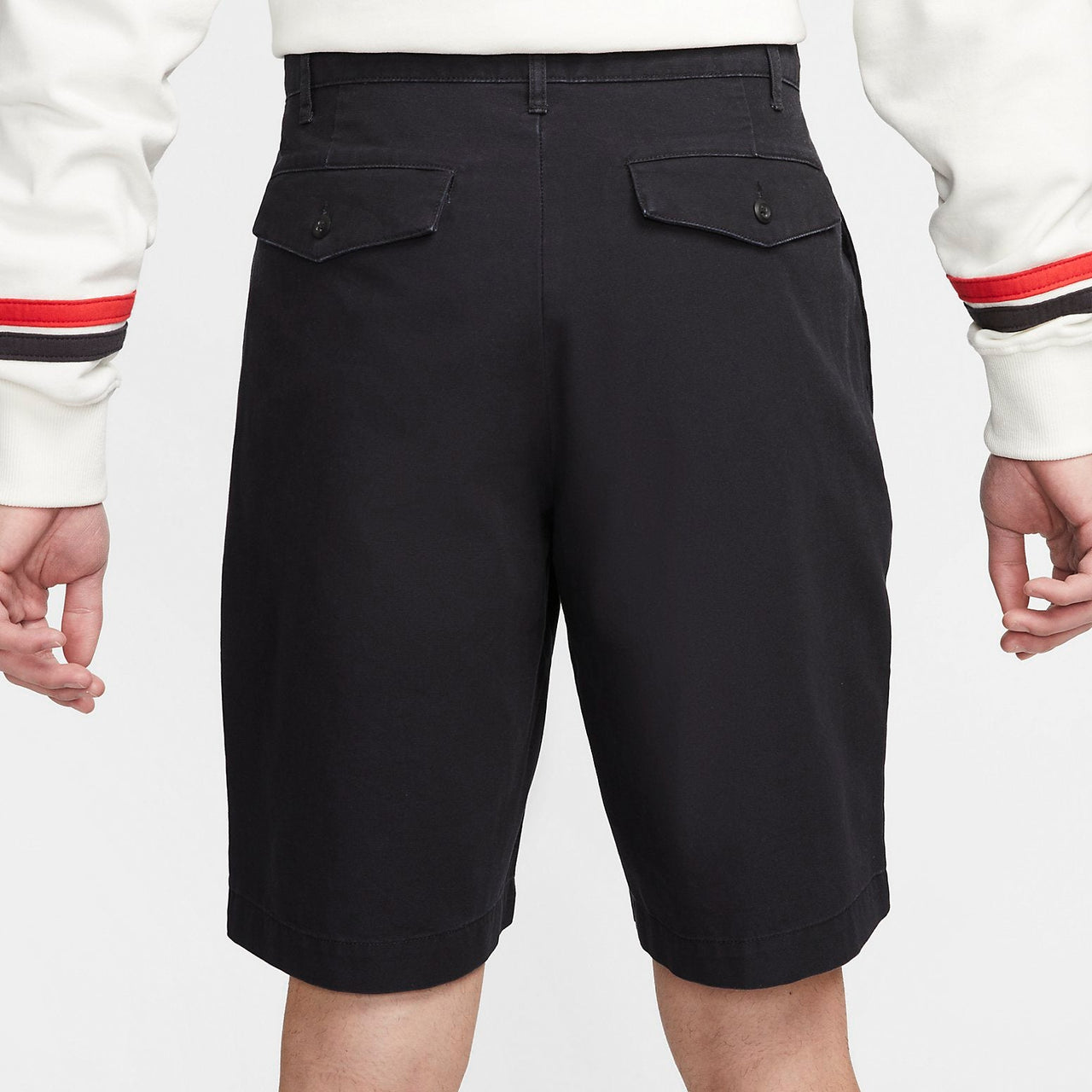 Nike Pleated Chino Shorts 'Black' DX0644-010