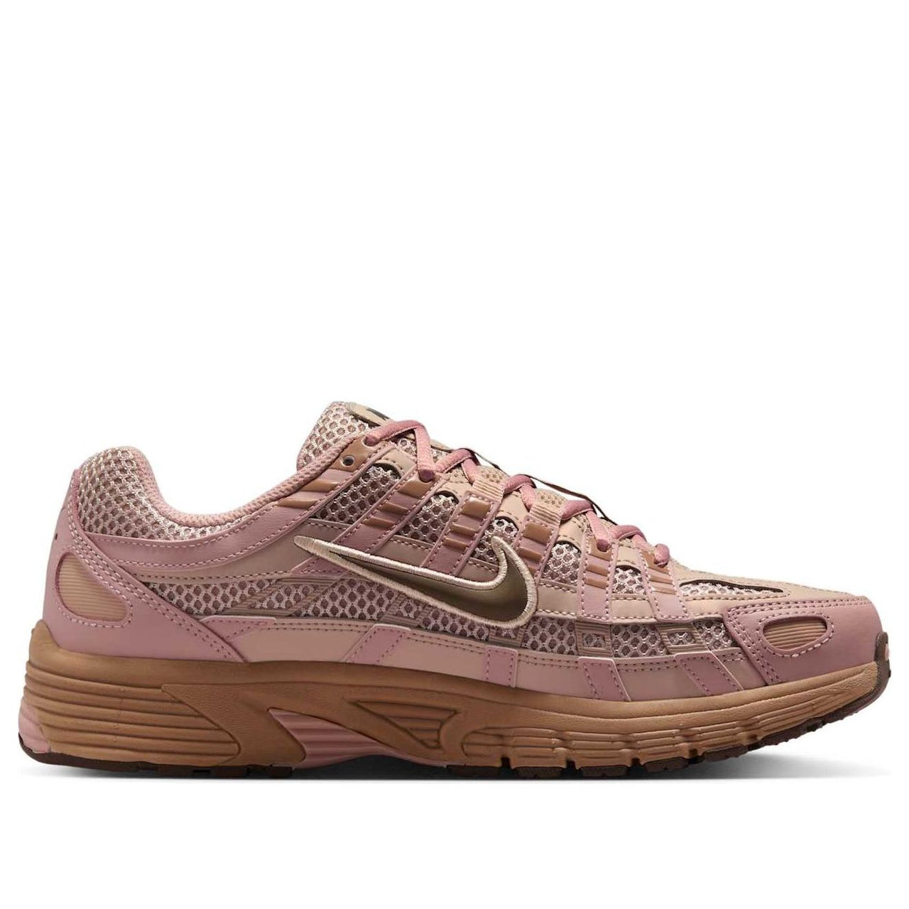 (WMNS) Nike P-6000 SE 'Fossil Stone Pink Oxford' IF1756-200