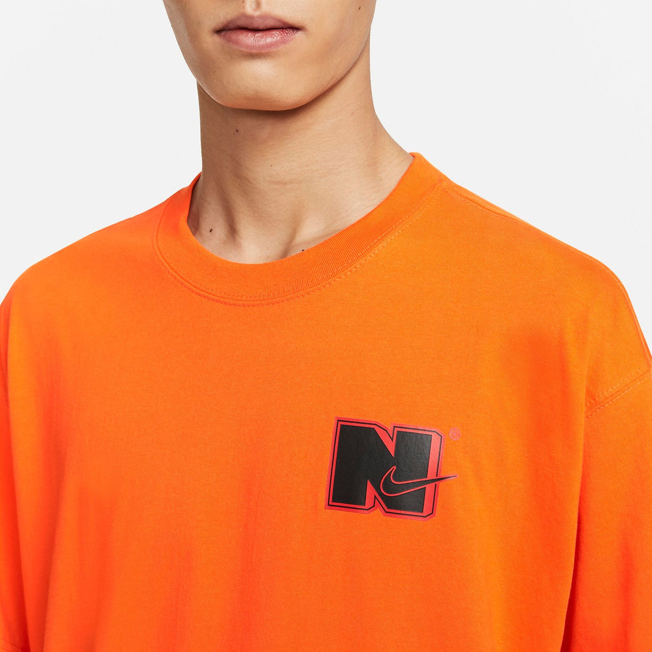 Nike Short Sleeved basketball T-Shirt 'Orange' DZ2684-819